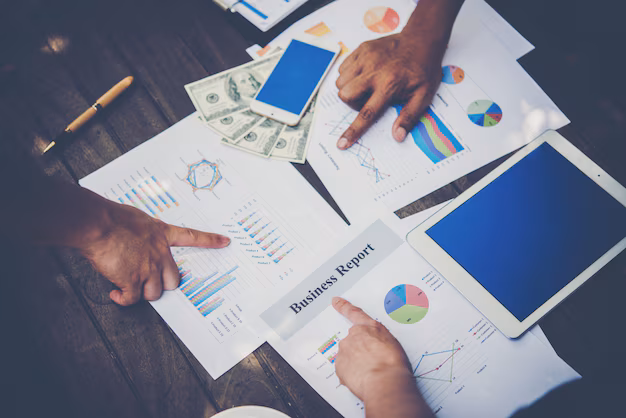 Image of a comprehensive financial analytics dashboard
