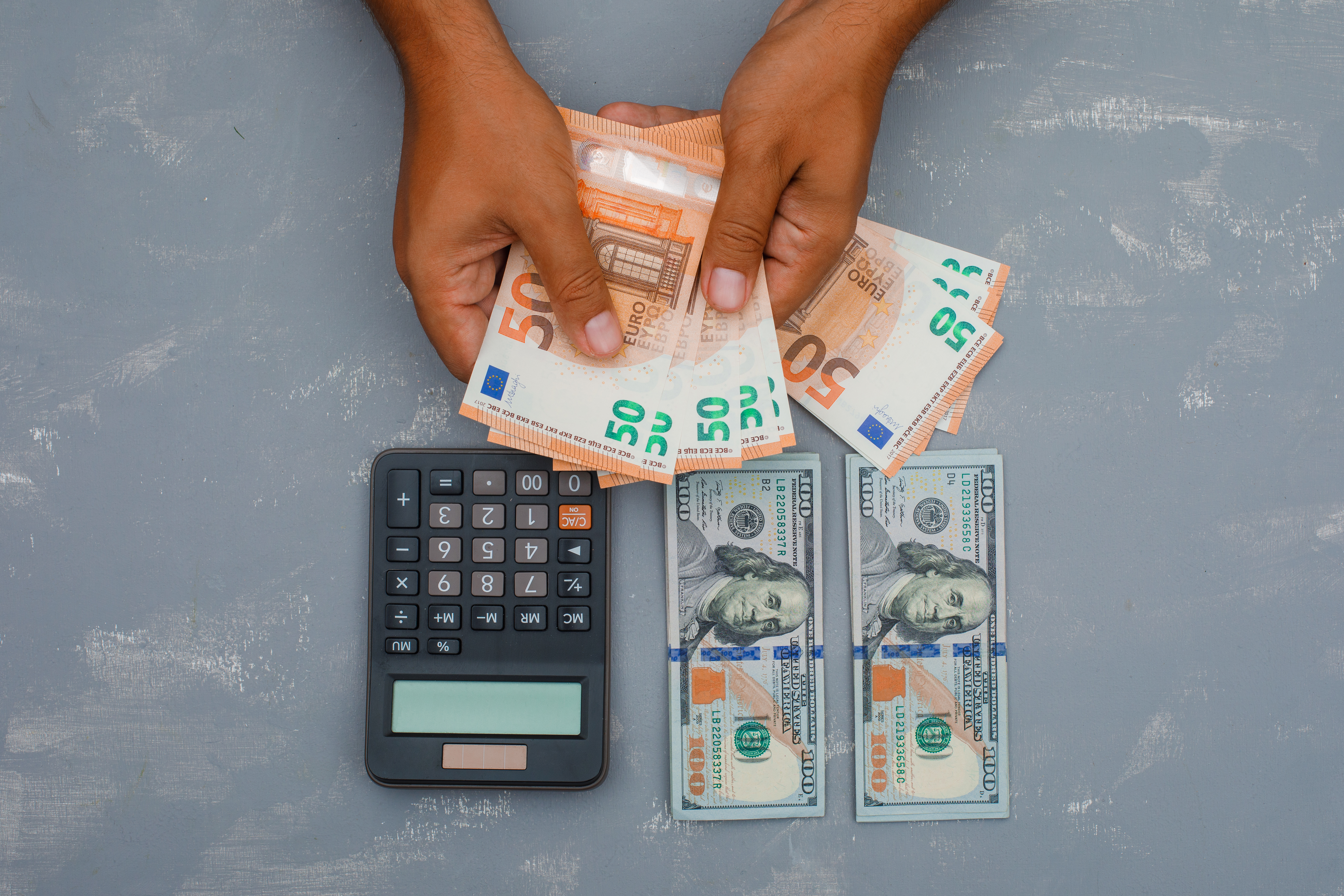 Image of a global currency exchange interface
